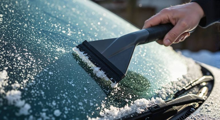 Safe & Easy Ways to De Ice Your Windshield This Winter
