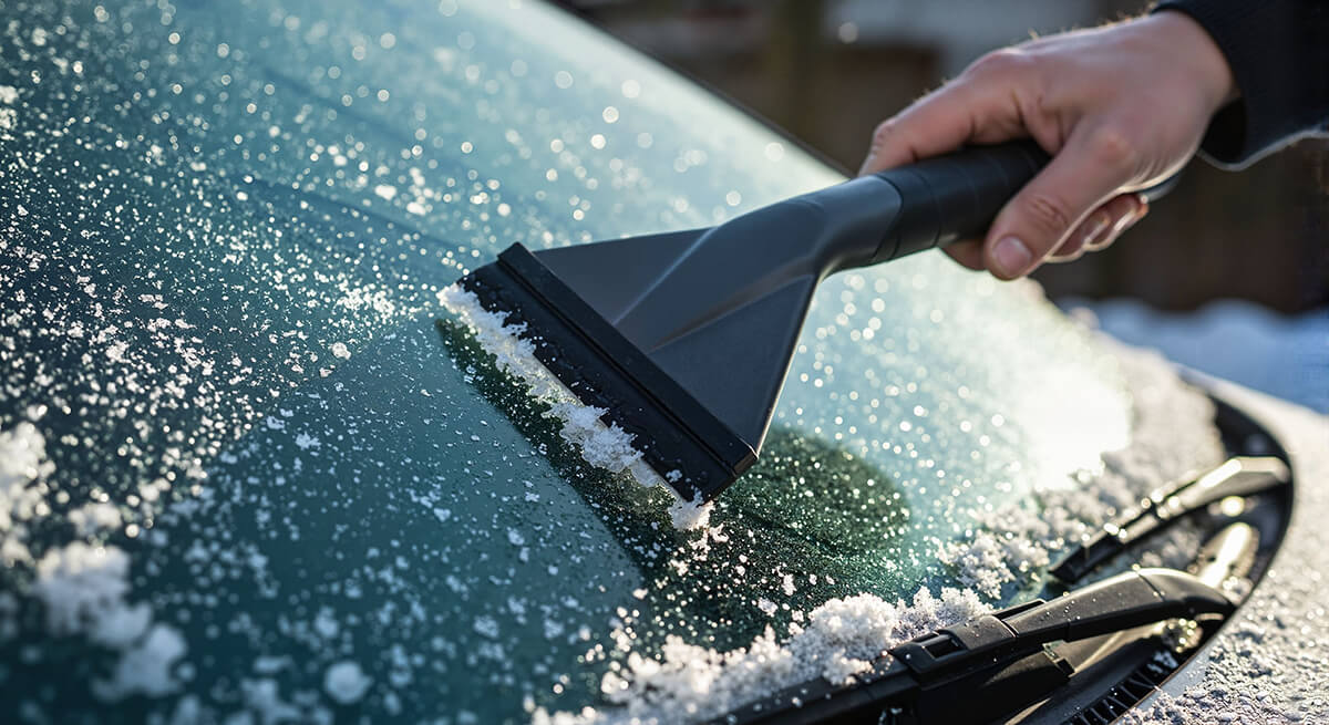 Safe & Easy Ways to De Ice Your Windshield This Winter